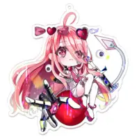 VTuber - Key Chain - Acrylic Key Chain Size-100 x 100 (mm)
