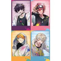 Nijisanji - Character Card - Hibachi Mana & Usami Rito & Akagi Wen & Saiki Ittetsu