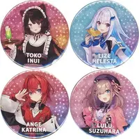 Nijisanji - Badge - Suzuhara Lulu & Ange Katrina & Lize Helesta & Inui Toko