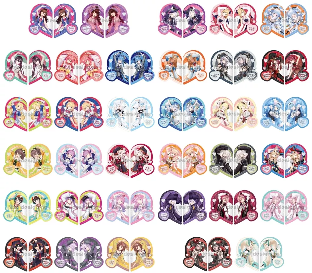 holoX - hololive Kira Stickers set - Stickers