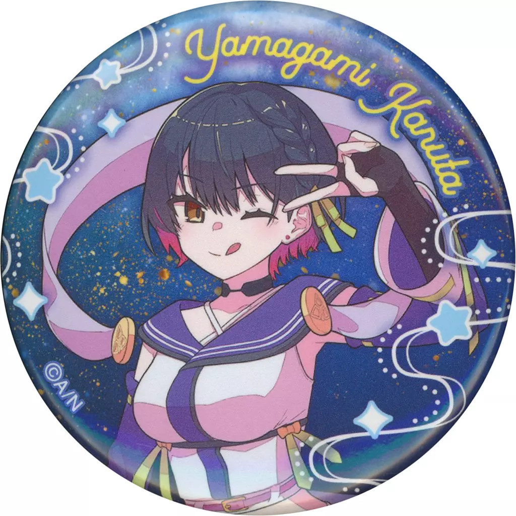 Yamagami Karuta - Badge - Nijisanji