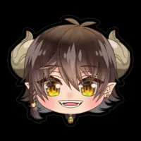 VTuber - Stickers Size-100 x 100 (mm)