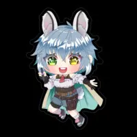 VTuber - Stickers Size-100 x 100 (mm)