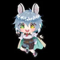 VTuber - Stickers Size-160 x 160 (mm)