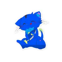 VTuber - Stickers Size-100 x 100 (mm)