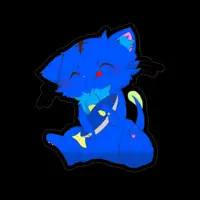 VTuber - Stickers Size-100 x 100 (mm)