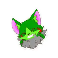 VTuber - Stickers Size-100 x 100 (mm)