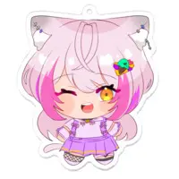 VTuber - Key Chain - Acrylic Key Chain Size-70 x 70 (mm)