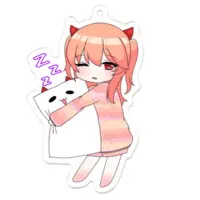 Yoiyami Lily - Key Chain - Acrylic Key Chain - VTuber Size-70 x 70 (mm)