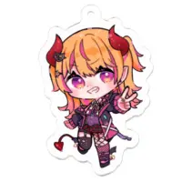 Yoiyami Lily - Key Chain - Acrylic Key Chain - VTuber Size-50 x 50 (mm)