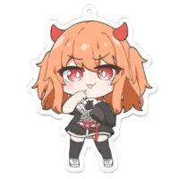 Yoiyami Lily - Key Chain - Acrylic Key Chain - VTuber Size-70 x 70 (mm)