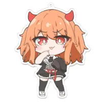 Yoiyami Lily - Key Chain - Acrylic Key Chain - VTuber Size-100 x 100 (mm)