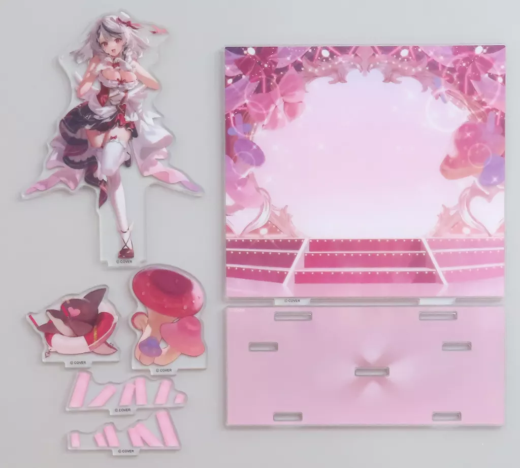 Sakamata Chloe - Acrylic Diorama Stand - Acrylic stand - hololive