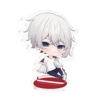 Mikoshiba Chihaya - Acrylic stand - VTuber Size-50 x 50 (mm)