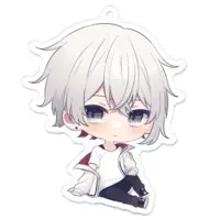Mikoshiba Chihaya - Key Chain - Acrylic Key Chain - VTuber Size-70 x 70 (mm)