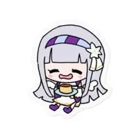 Shirayuri Lily - Stickers - ViViD Size-100 x 100 (mm)