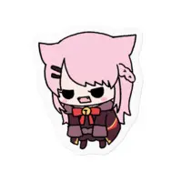 Nekonogi Bell - Stickers - ViViD Size-100 x 100 (mm)