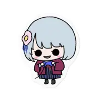 Fuwamochi Anko - Stickers - ViViD Size-100 x 100 (mm)