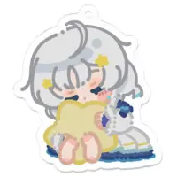 Makuras - Key Chain - Acrylic Key Chain - VTuber Size-50 x 50 (mm)