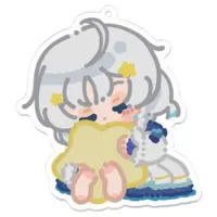 Makuras - Key Chain - Acrylic Key Chain - VTuber Size-70 x 70 (mm)