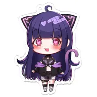 Oimopie chan - Key Chain - Acrylic Key Chain - VTuber Size-70 x 70 (mm)