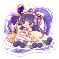 Oimopie chan - Key Chain - Acrylic Key Chain - VTuber Size-50 x 50 (mm)