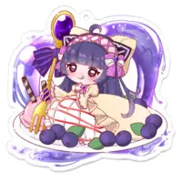 Oimopie chan - Key Chain - Acrylic Key Chain - VTuber Size-70 x 70 (mm)