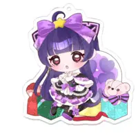 Oimopie chan - Key Chain - Acrylic Key Chain - VTuber Size-70 x 70 (mm)