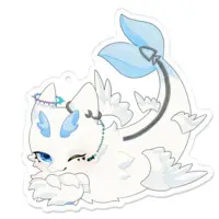 Siraai Nui - Key Chain - Acrylic Key Chain - VTuber Size-70 x 70 (mm)
