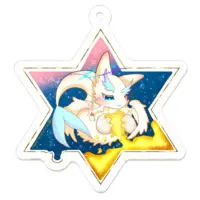 Siraai Nui - Key Chain - Acrylic Key Chain - VTuber Size-50 x 50 (mm)