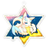 Siraai Nui - Key Chain - Acrylic Key Chain - VTuber Size-70 x 70 (mm)