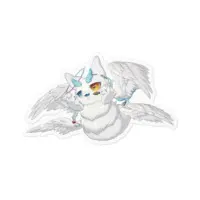 Siraai Nui - Stickers - VTuber Size-100 x 100 (mm)