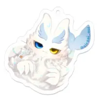 Siraai Nui - Key Chain - Acrylic Key Chain - VTuber Size-50 x 50 (mm)