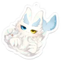 Siraai Nui - Key Chain - Acrylic Key Chain - VTuber Size-50 x 50 (mm)