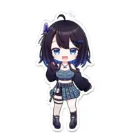 VTuber - Key Chain - Acrylic Key Chain Size-100 x 100 (mm)