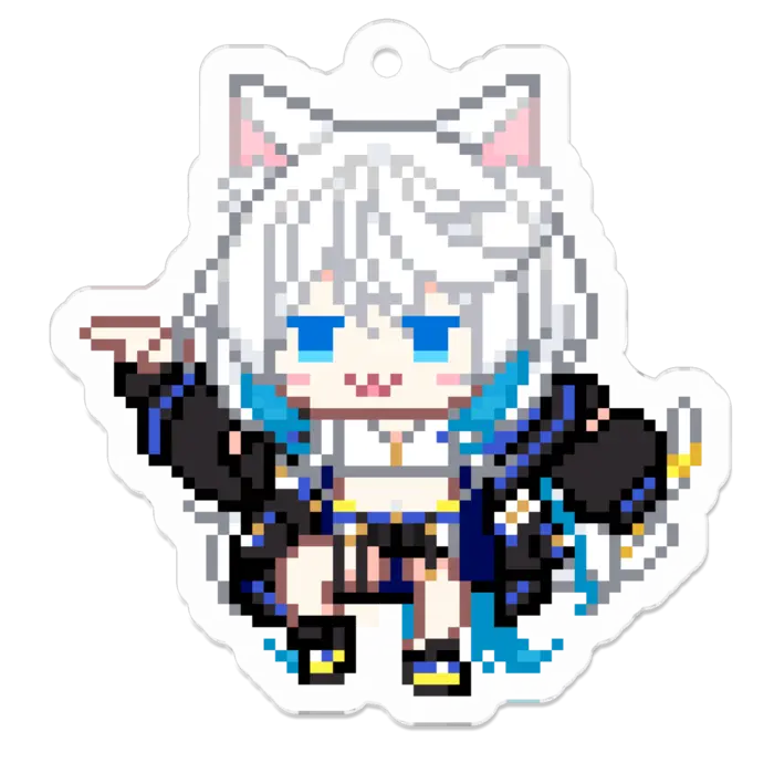 Mumei. - Key Chain - Acrylic Key Chain - VTuber Size-50 x 50 (mm)