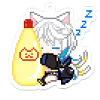 Mumei. - Key Chain - Acrylic Key Chain - VTuber Size-50 x 50 (mm)