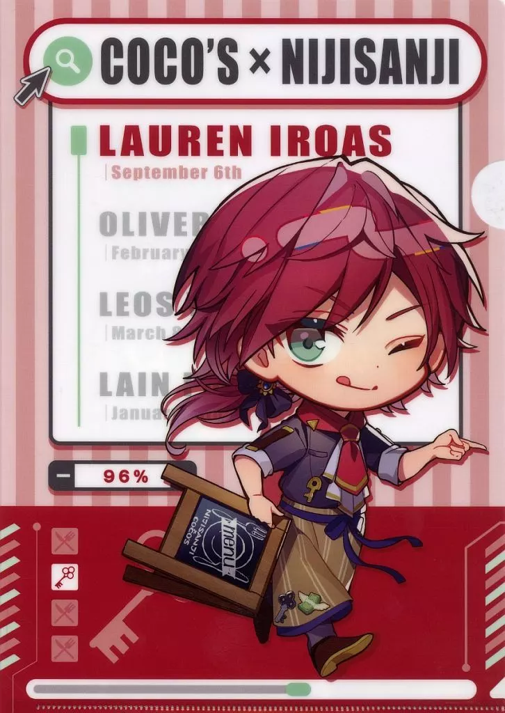 Lauren Iroas - Stationery - Plastic Folder - Eden-gumi