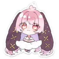 Tamayura Yura - Key Chain - Acrylic Key Chain - VTuber Size-70 x 70 (mm)