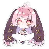 Tamayura Yura - Key Chain - Acrylic Key Chain - VTuber Size-100 x 100 (mm)
