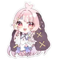 Tamayura Yura - Key Chain - Acrylic Key Chain - VTuber Size-100 x 100 (mm)