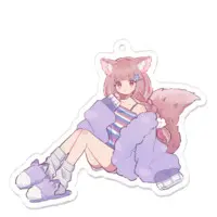 VTuber - Key Chain - Acrylic Key Chain Size-70 x 70 (mm)