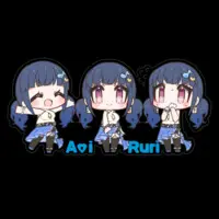 VTuber - Stickers Size-160 x 160 (mm)