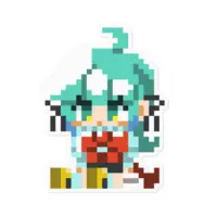 VTuber - Stickers Size-100 x 100 (mm)