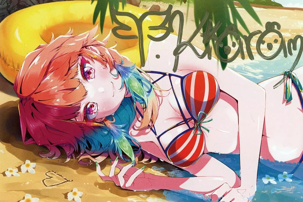 Takanashi Kiara - Hand-signed - Postcard - hololive English