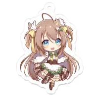Hinase Yuzu - Key Chain - Acrylic Key Chain - VTuber Size-50 x 50 (mm)