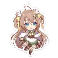Hinase Yuzu - Key Chain - Acrylic Key Chain - VTuber Size-70 x 70 (mm)