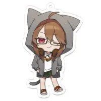 Retripper - Key Chain - Acrylic Key Chain - VTuber Size-70 x 70 (mm)
