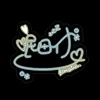 Nemuta Ina - Stickers - VTuber Size-100 x 100 (mm)