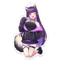 Potiko - Key Chain - Acrylic Key Chain - VTuber Size-70 x 70 (mm)